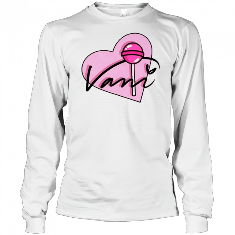 Vanilbean Heart Signature T-Shirt Long Sleeved