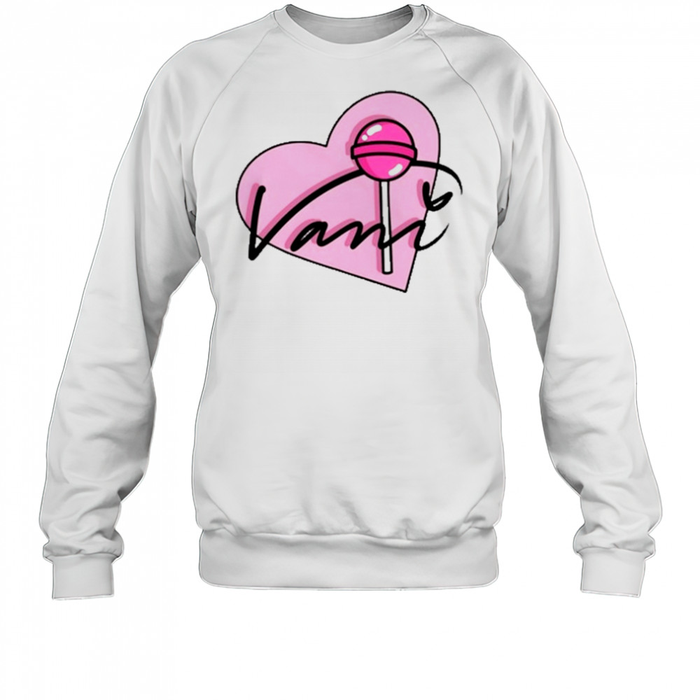 Vanilbean Heart Signature T-Shirt Sweatshirt