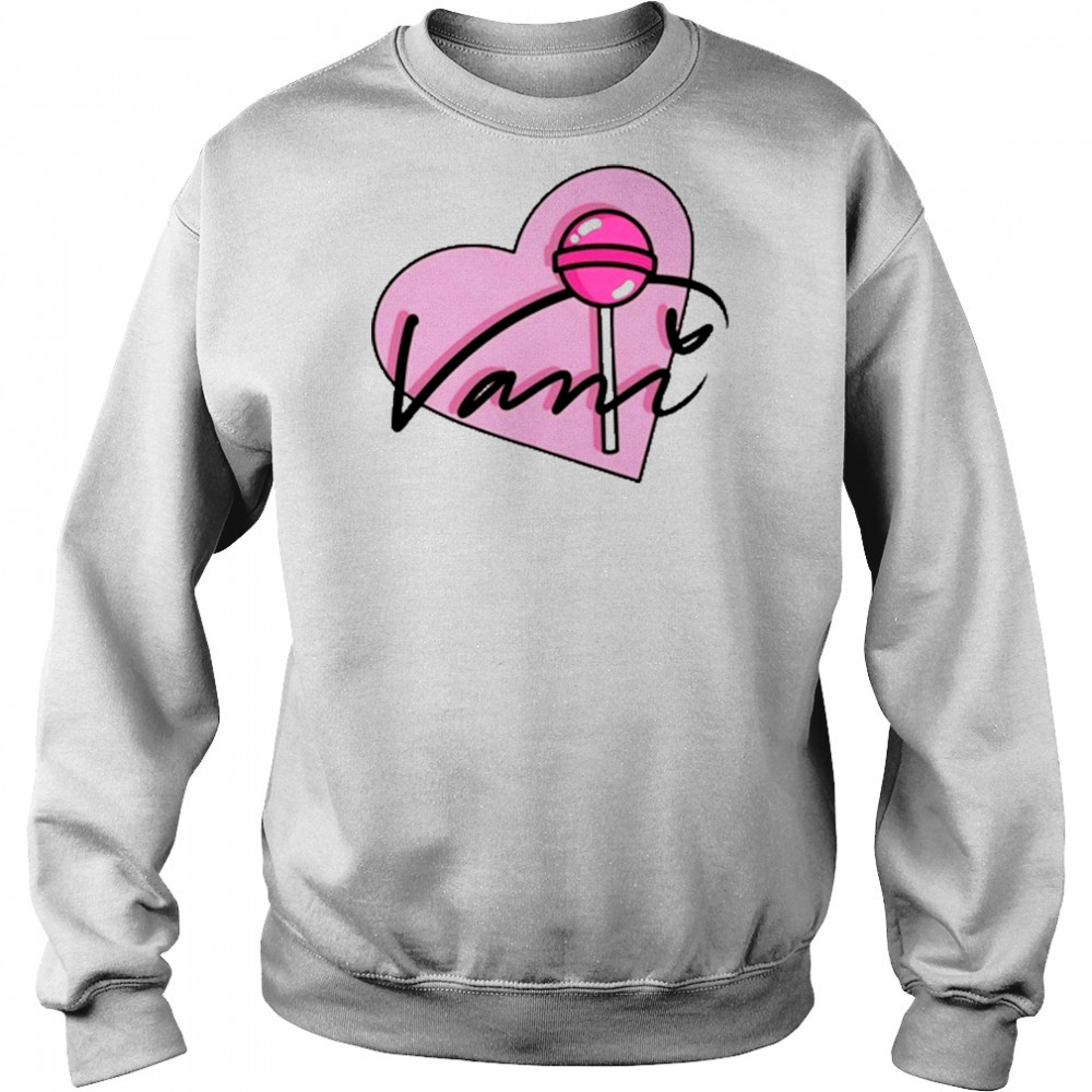 Vanilbean Heart Signature T-Shirt Hoodie