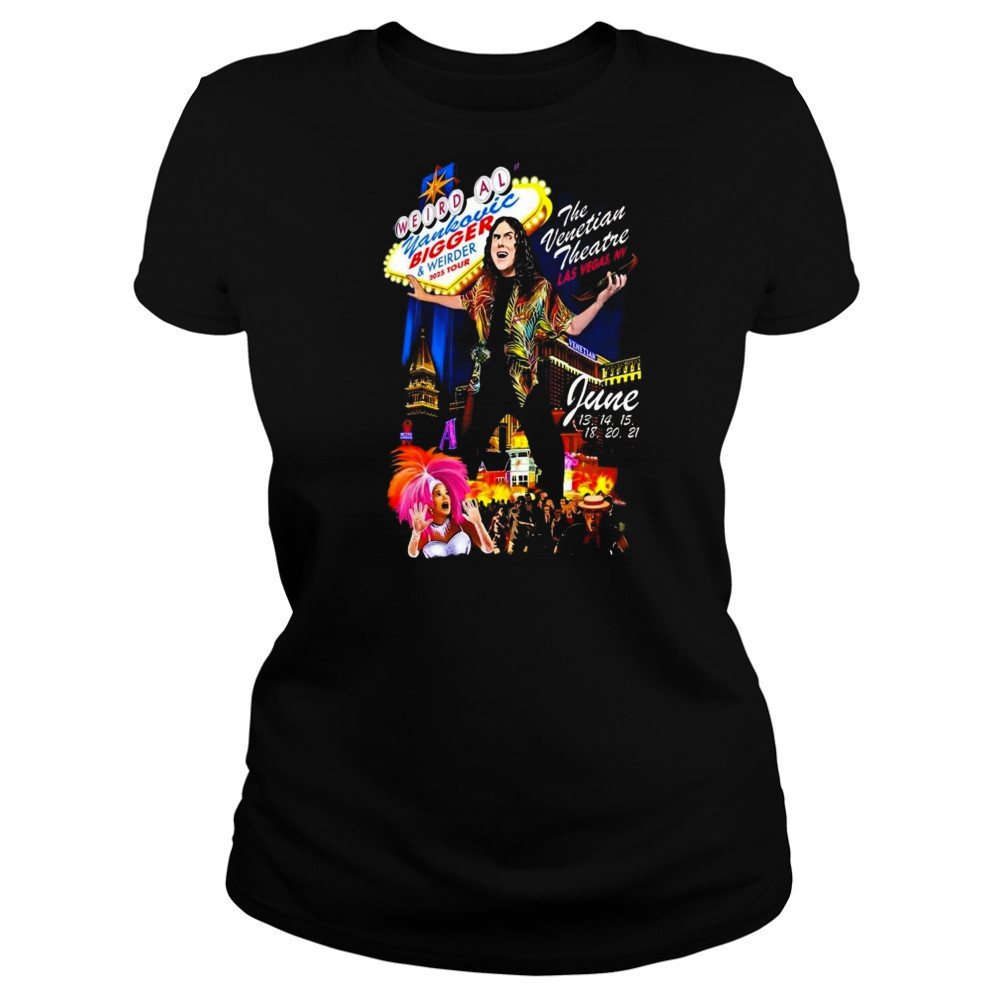 Weird Al Yankovic June 13-21 2025 Las Vegas T-Shirt Women's T-shirt