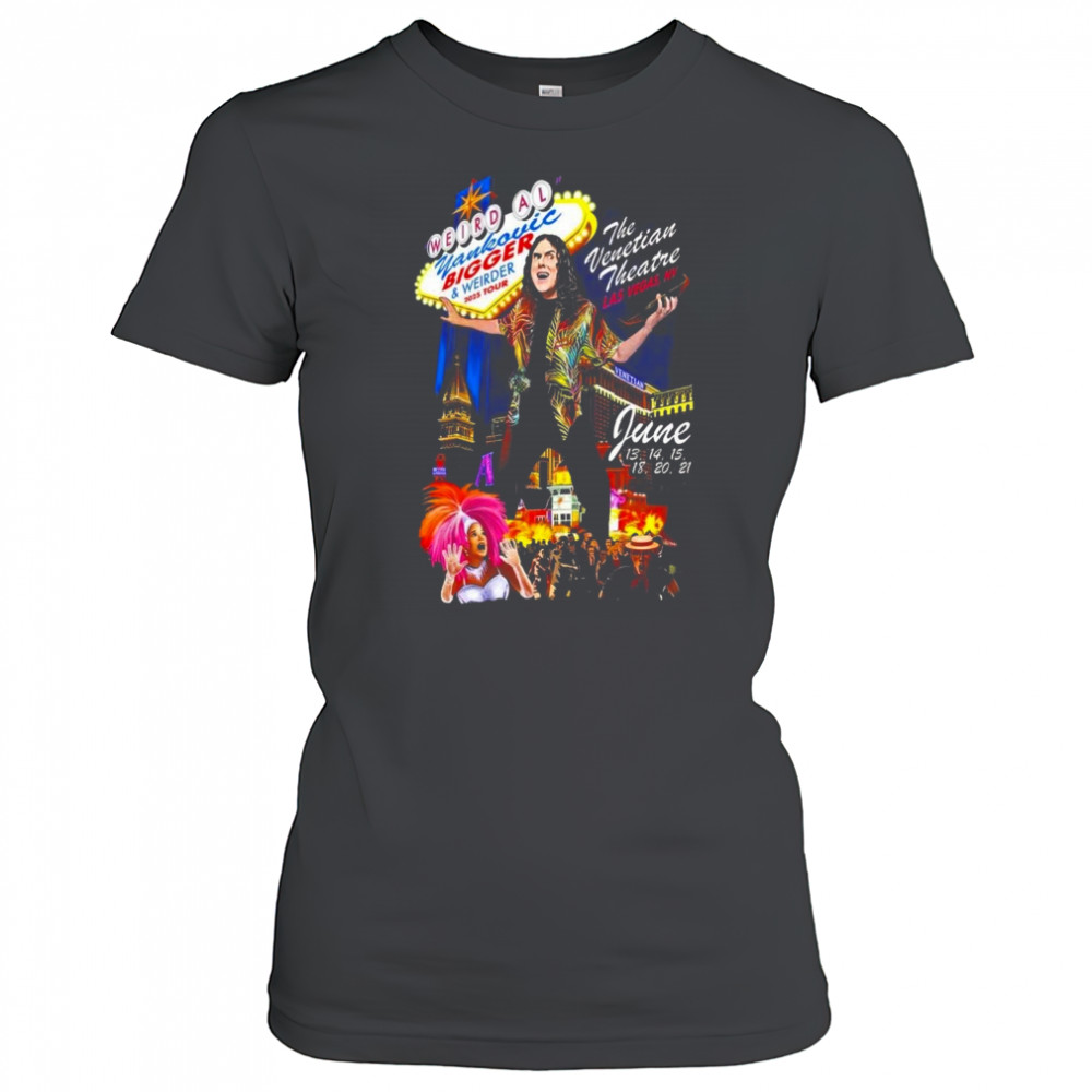 Weird Al Yankovic June 13-21 2025 Las Vegas T-Shirt Women's T-shirt