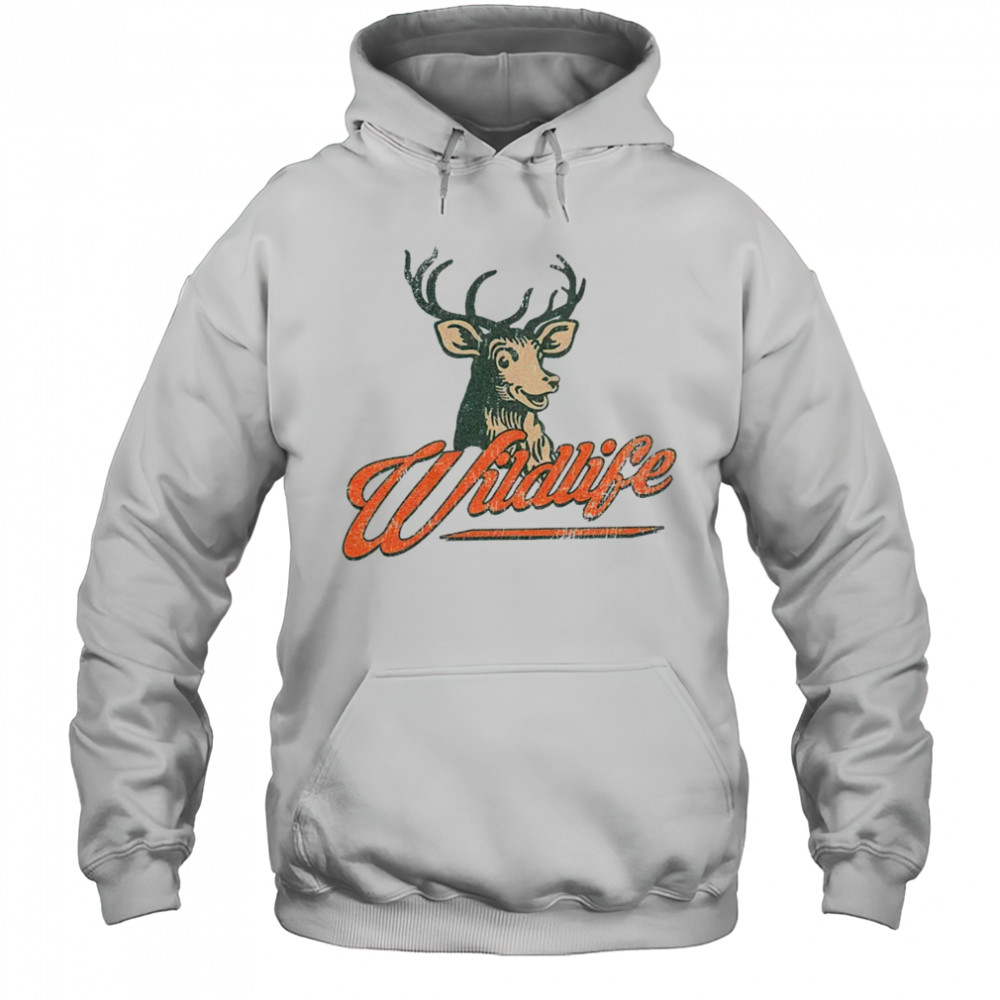 Wildlife vintage logo shirt Hoodie
