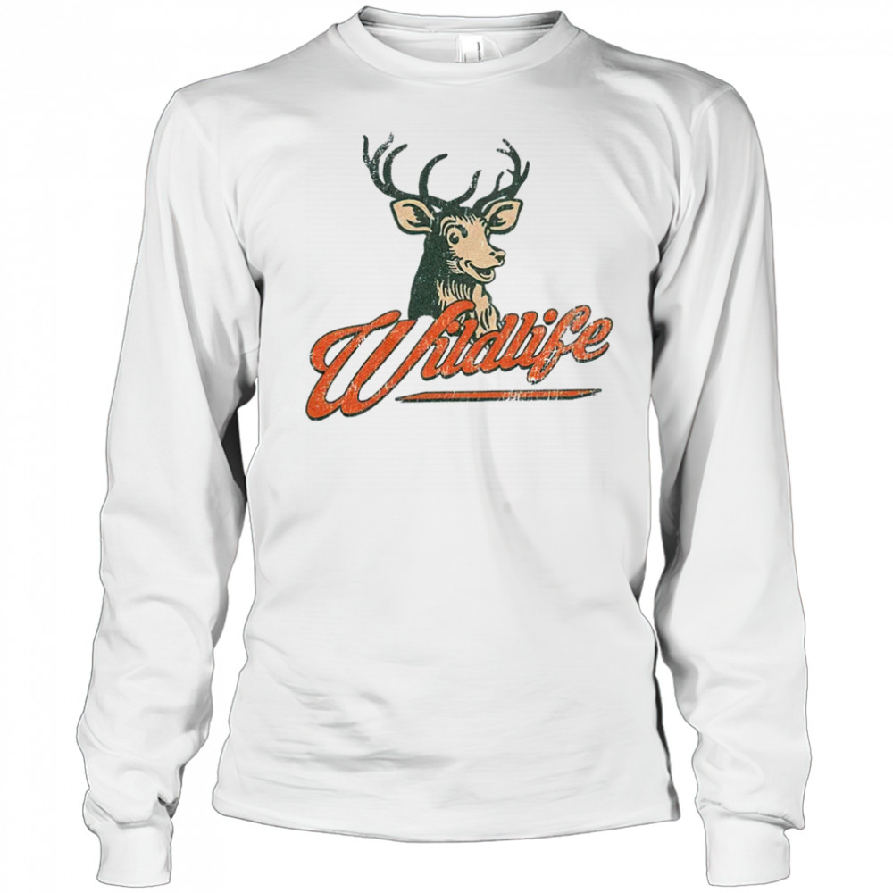 Wildlife vintage logo shirt Long Sleeved