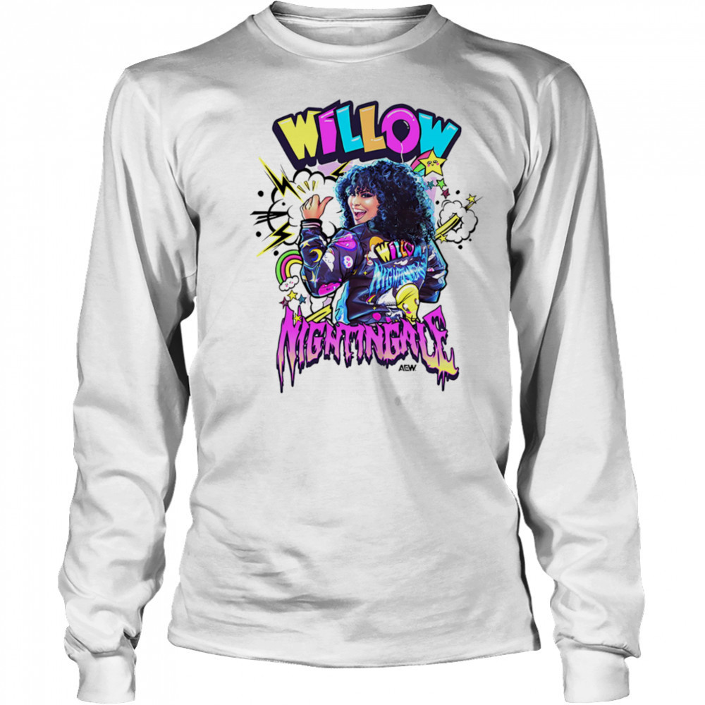 Willow Nightingale graphic shirt Long Sleeved