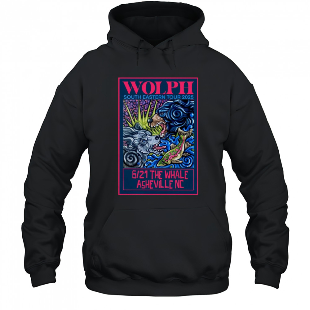 WOLF In Asheville NC On June 21 2025 Poster T-Shirt Hoodie