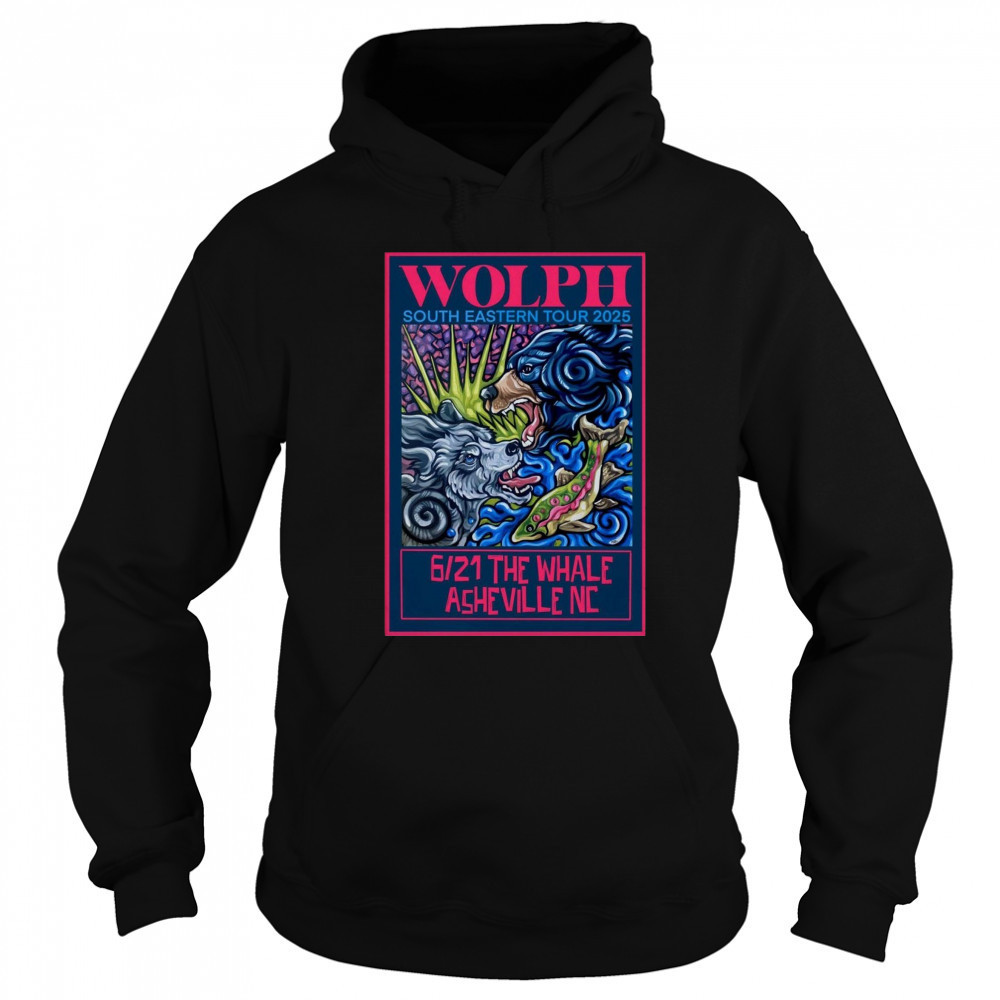 WOLF In Asheville NC On June 21 2025 Poster T-Shirt Sweatshirt