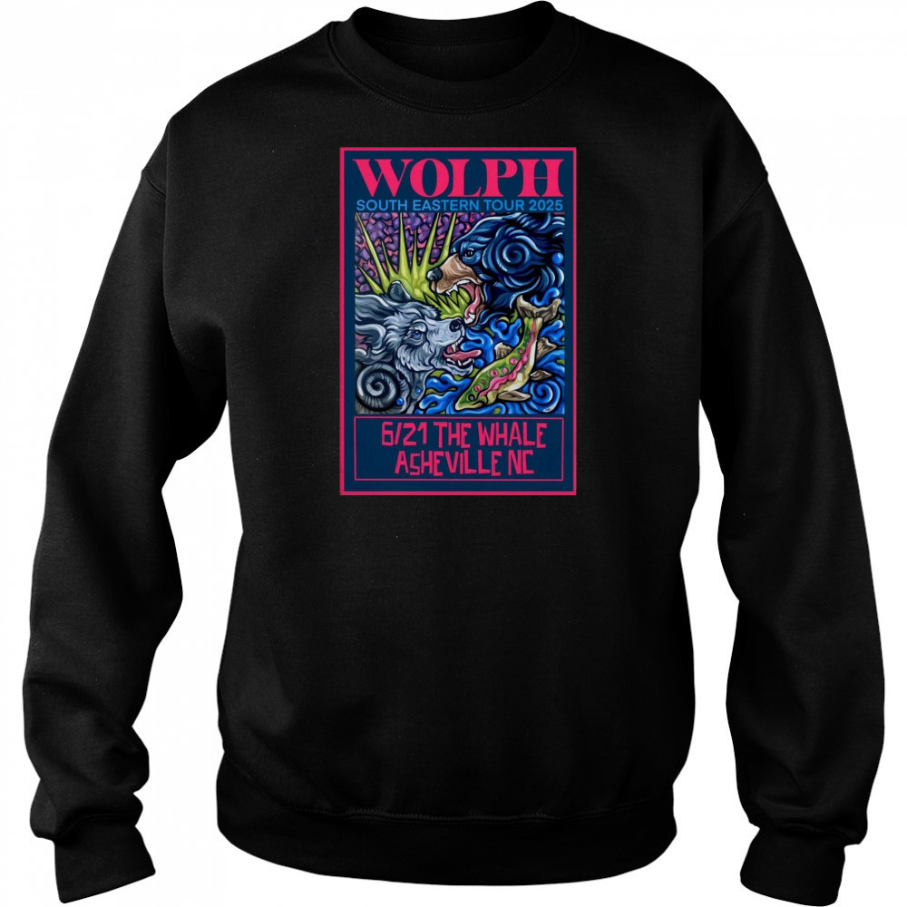 WOLF In Asheville NC On June 21 2025 Poster T-Shirt Hoodie