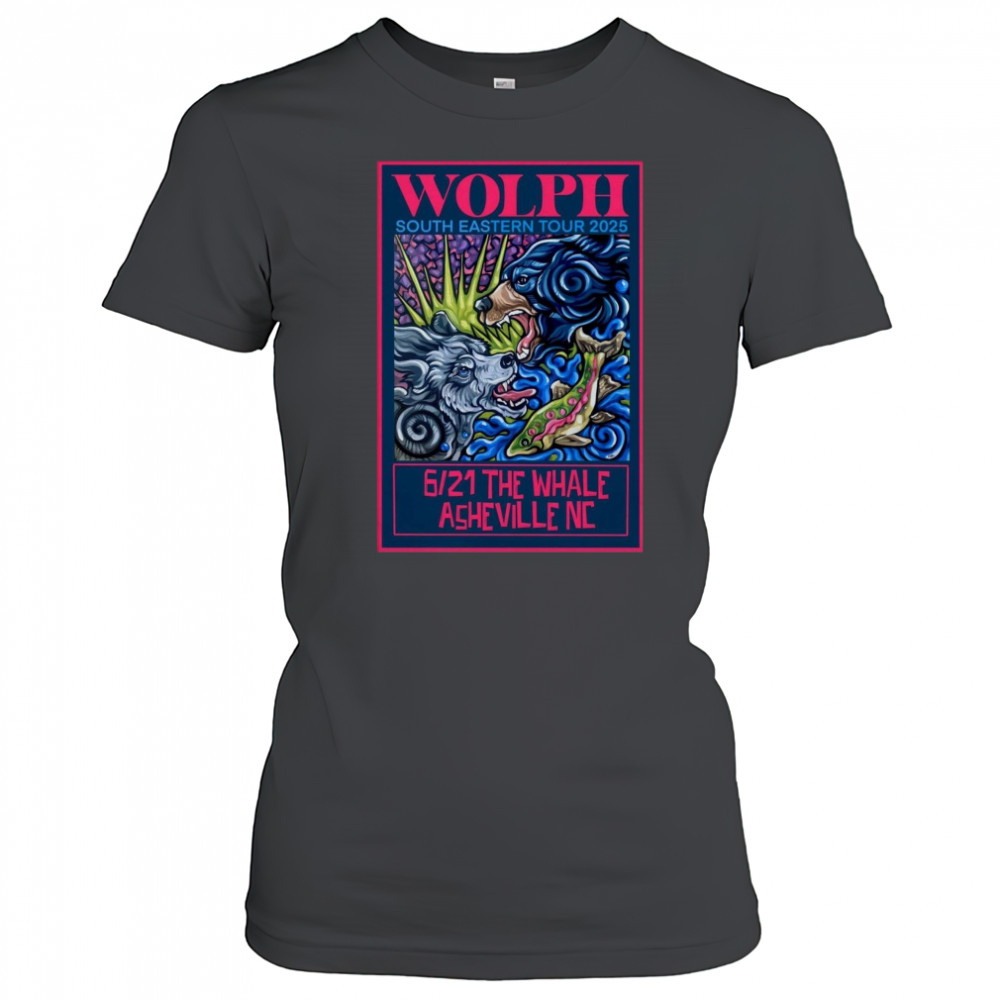 WOLF In Asheville NC On June 21 2025 Poster T-Shirt Women's T-shirt