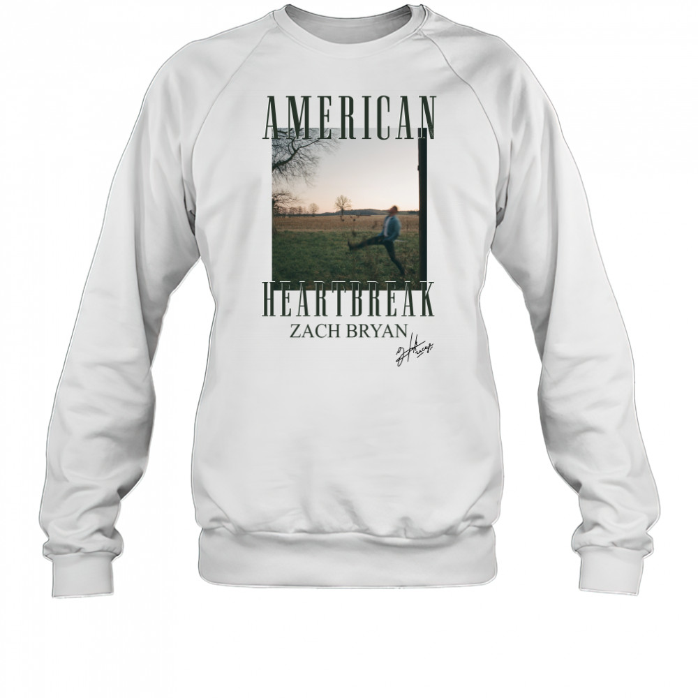 Zach Bryan American Heartbreak Album Cover Shirt Sweatshirt