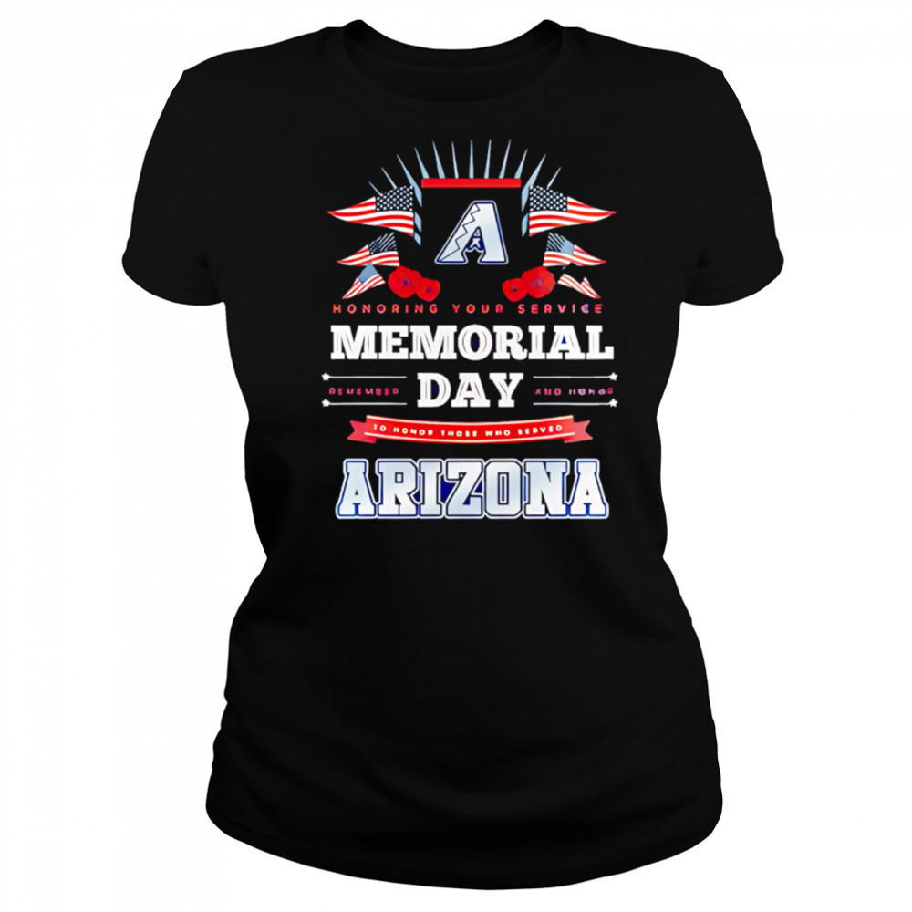 Arizona Diamondbacks MLB x Memorial Day Baseball shirt Women's T-shirt