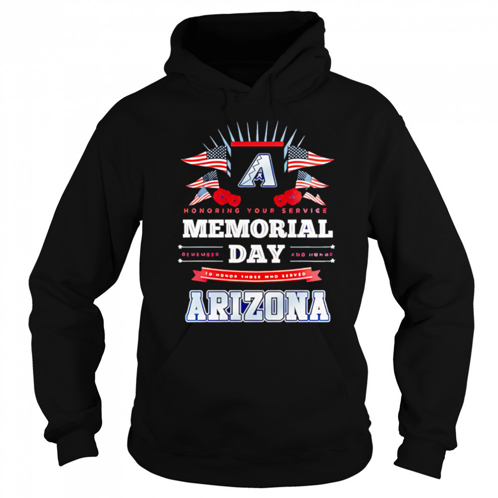 Arizona Diamondbacks MLB x Memorial Day Baseball shirt Sweatshirt