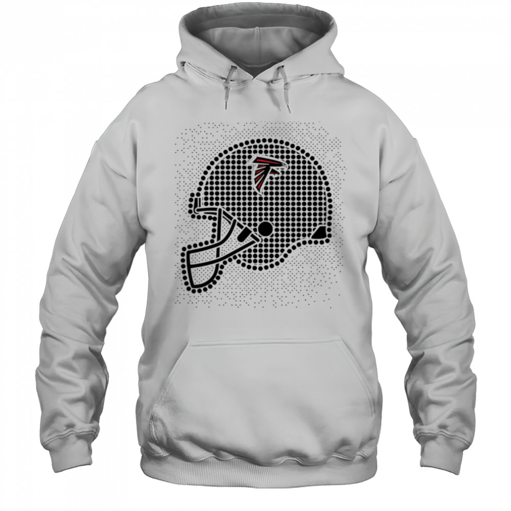 Atlanta Falcons polka dots helmet shirt Hoodie
