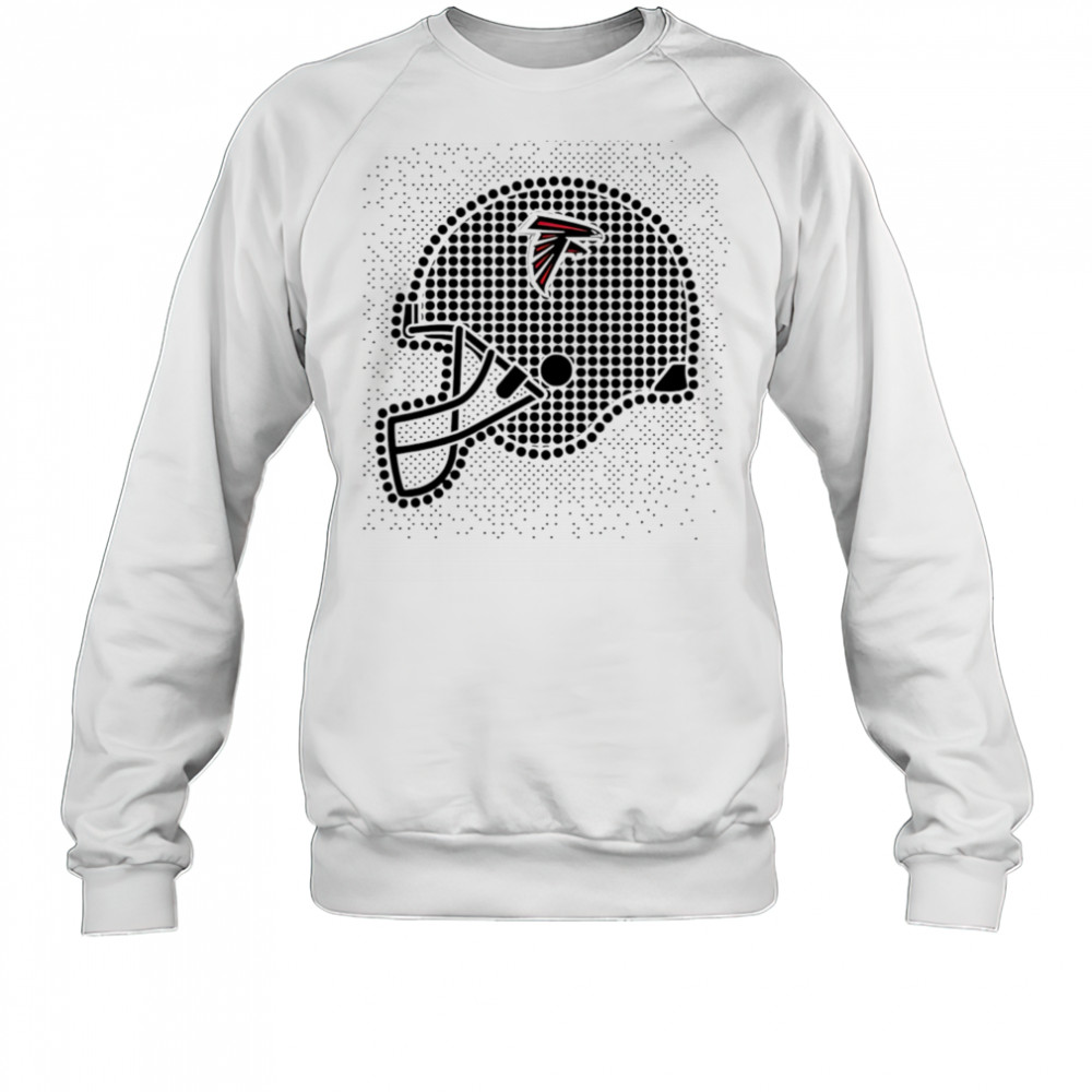 Atlanta Falcons polka dots helmet shirt Sweatshirt