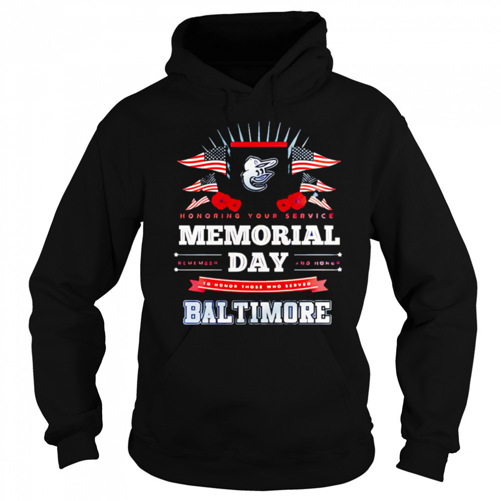 Baltimore Orioles MLB x Memorial Day Baseball shirt Sweatshirt