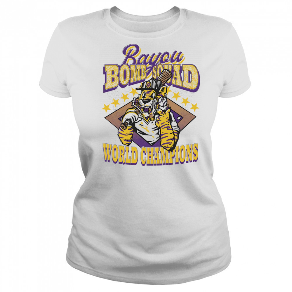 Bayou Bomb Squad World Champions shirt Women's T-shirt