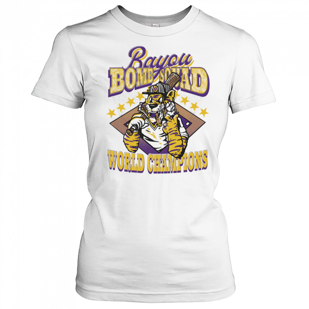 Bayou Bomb Squad World Champions shirt Women's T-shirt