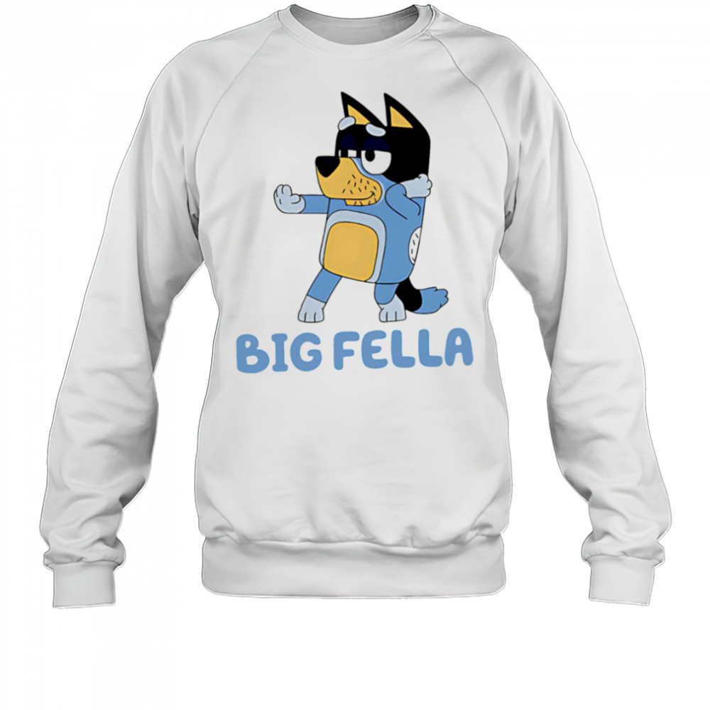 Big Fella Blue dog cute shirt Sweatshirt