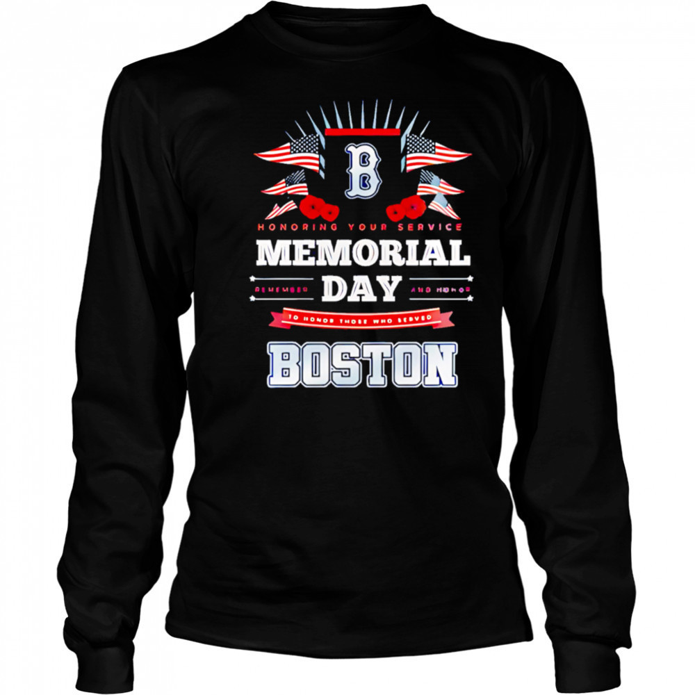 Boston Red Sox MLB x Memorial Day Baseball shirt Long Sleeved