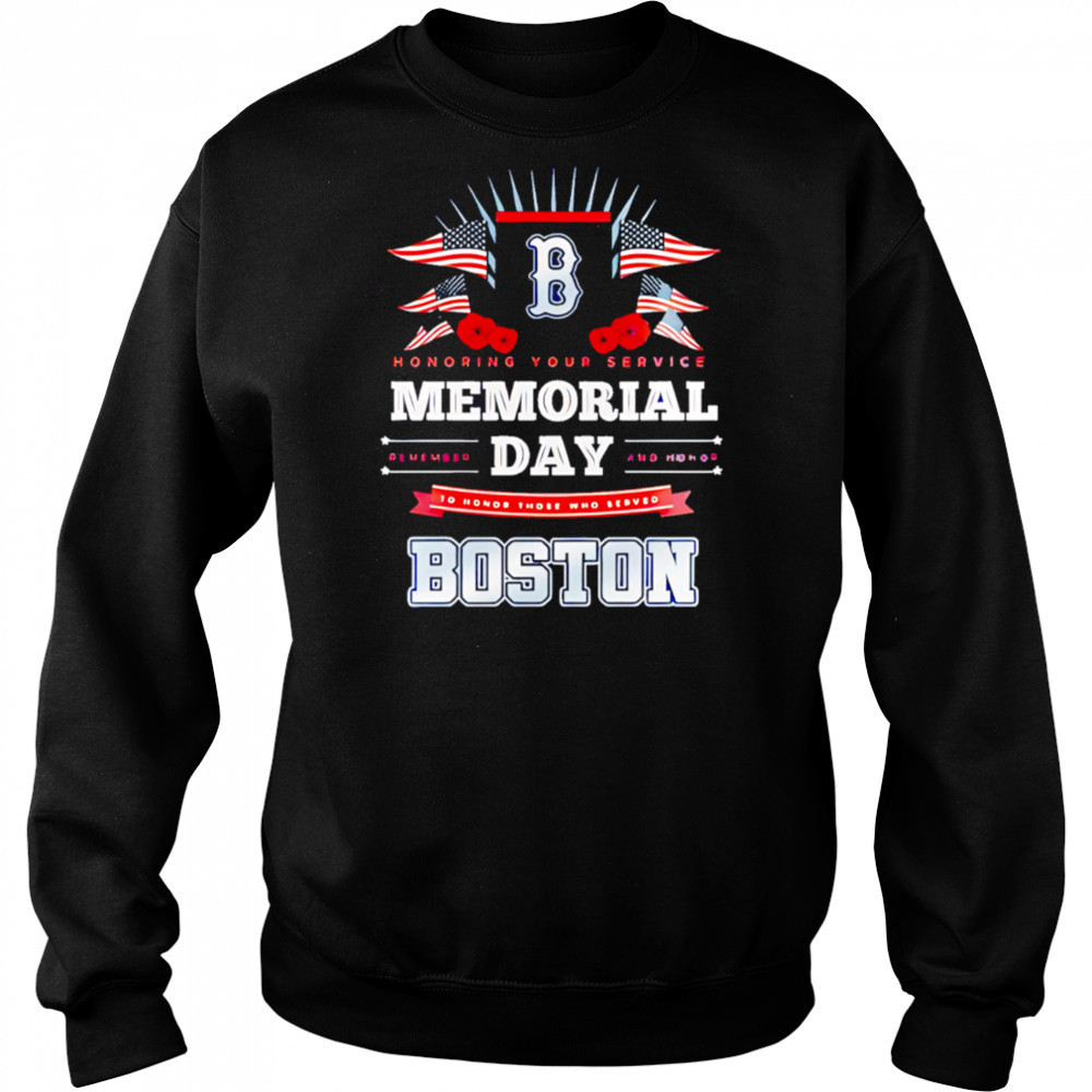 Boston Red Sox MLB x Memorial Day Baseball shirt Hoodie
