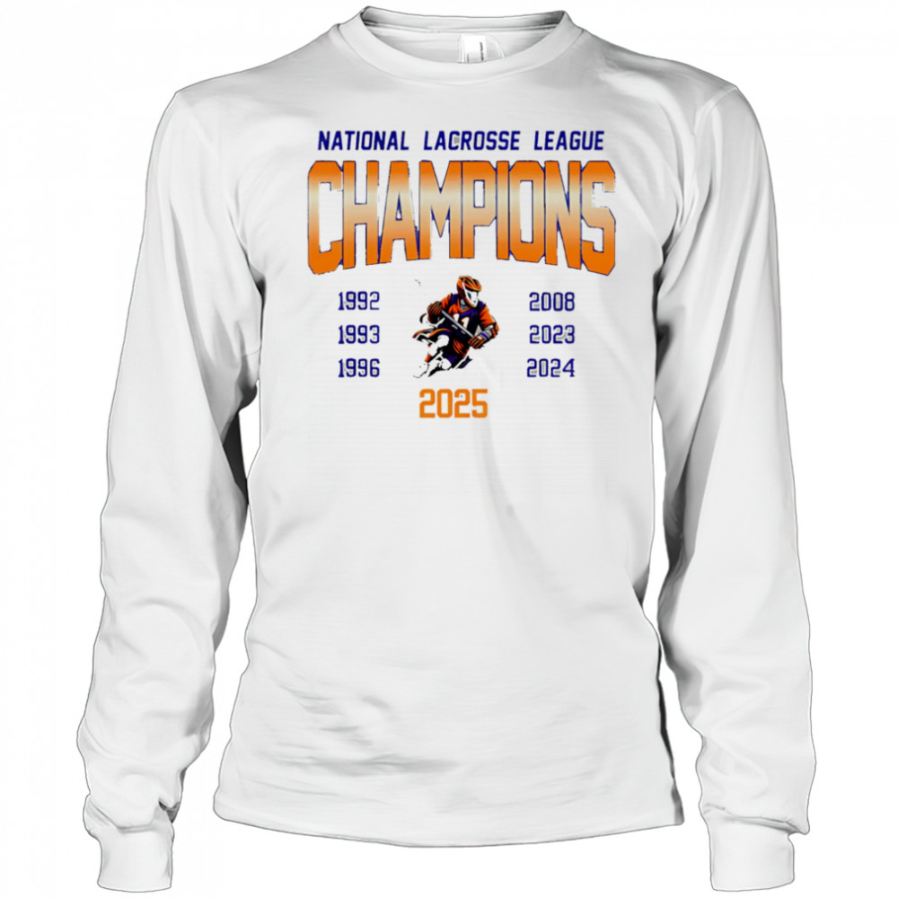 Buffalo Lacrosse Champions 2025 shirt Long Sleeved