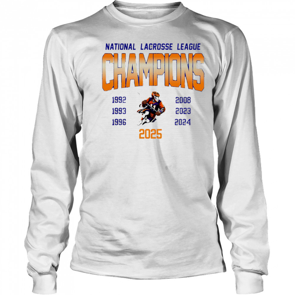 Buffalo Lacrosse Champions 2025 shirt Long Sleeved