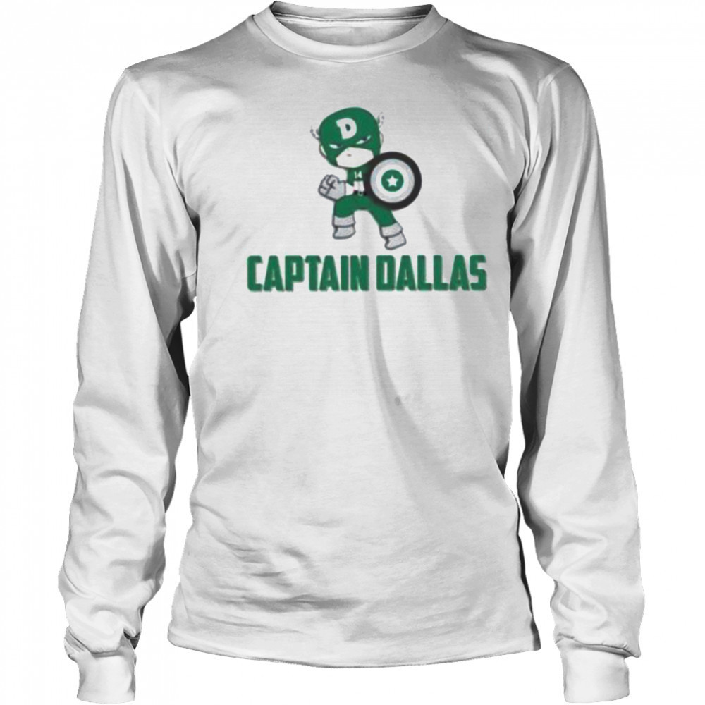 Captain Dallas Captain American shirt Long Sleeved