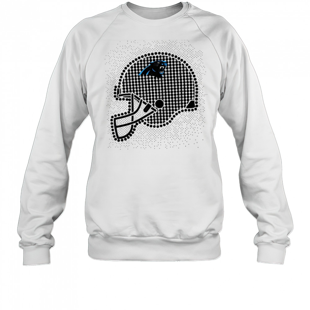 Carolina Panthers polka dots helmet shirt Sweatshirt