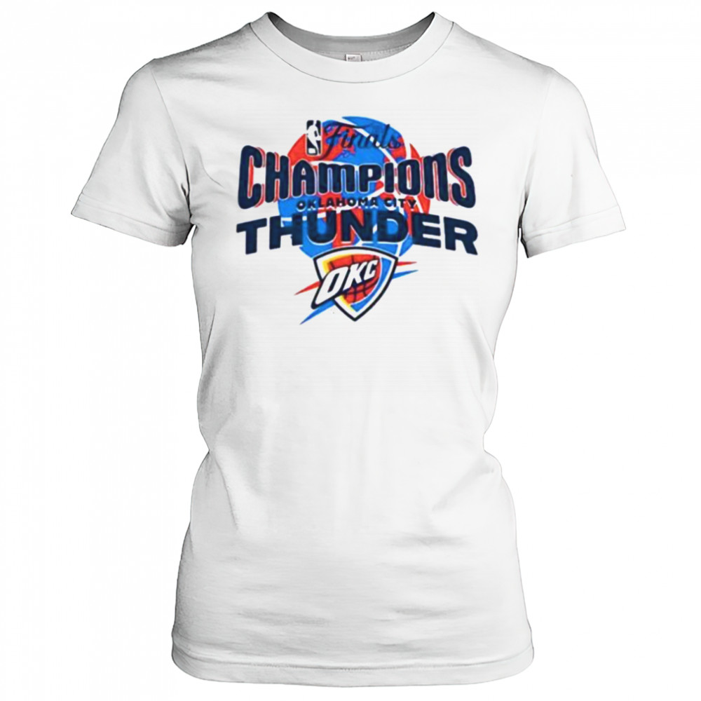 Champions Oklahoma City Thunder Basketball 2025 NBA Finals Playoff vintage shirt Women's T-shirt