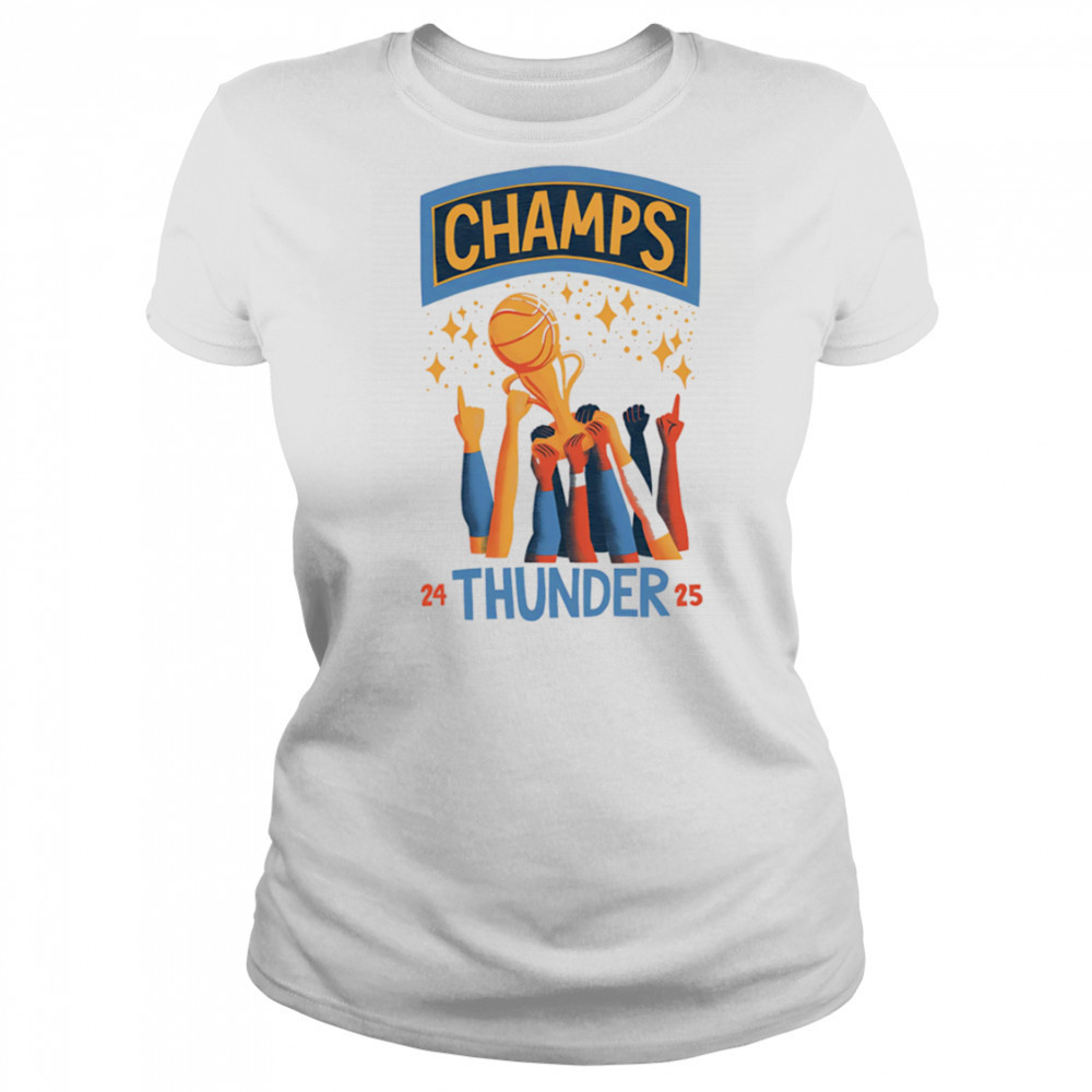 Champs Thunder 24-25 Celebration shirt Women's T-shirt