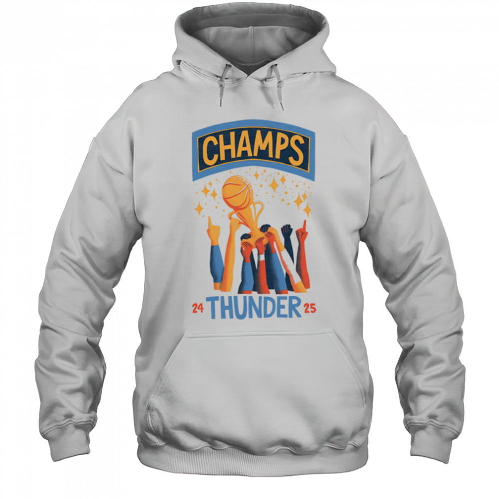 Champs Thunder 24-25 Celebration shirt Hoodie