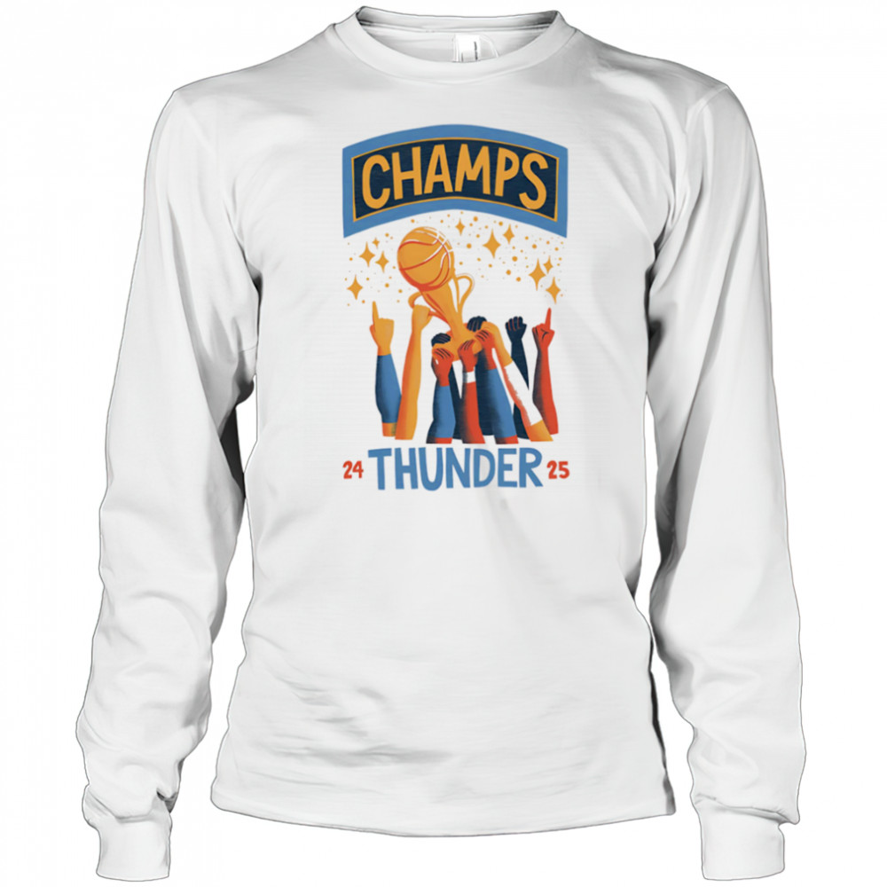 Champs Thunder 24-25 Celebration shirt Long Sleeved
