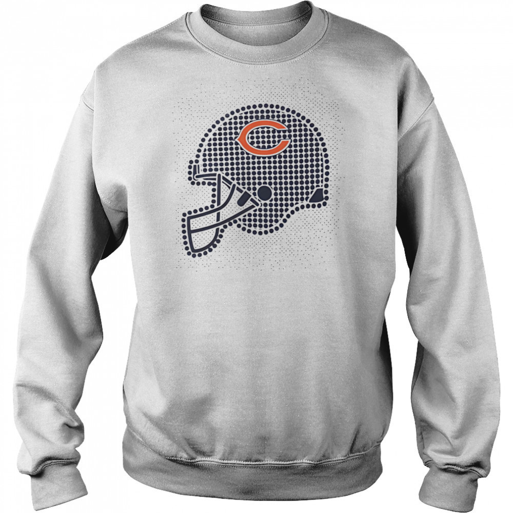 Chicago Bears polka dots helmet shirt Hoodie