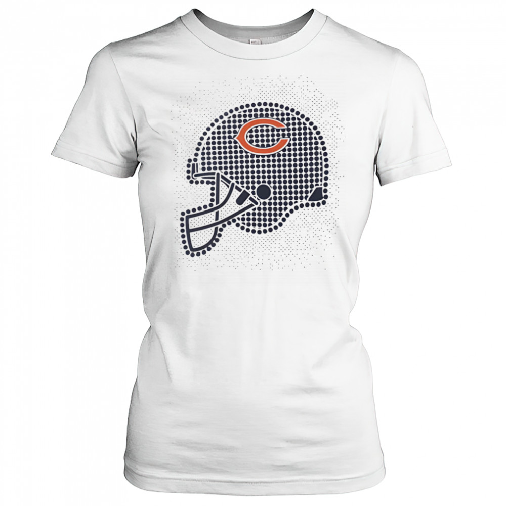 Chicago Bears polka dots helmet shirt Women's T-shirt