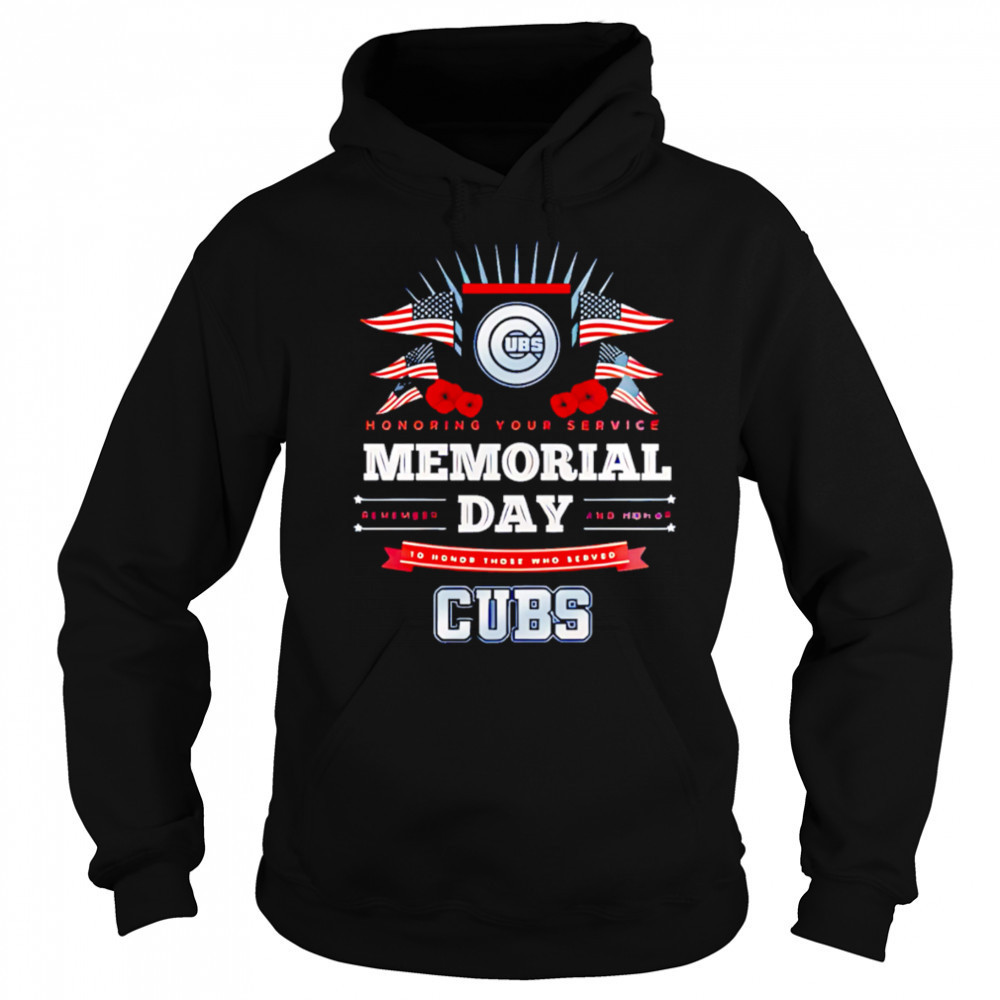Chicago Cubs MLB x Memorial Day Baseball shirt Sweatshirt