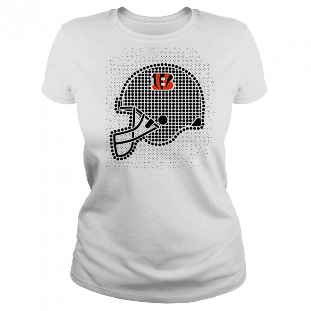 Cincinnati Bengals polka dots helmet shirt Women's T-shirt