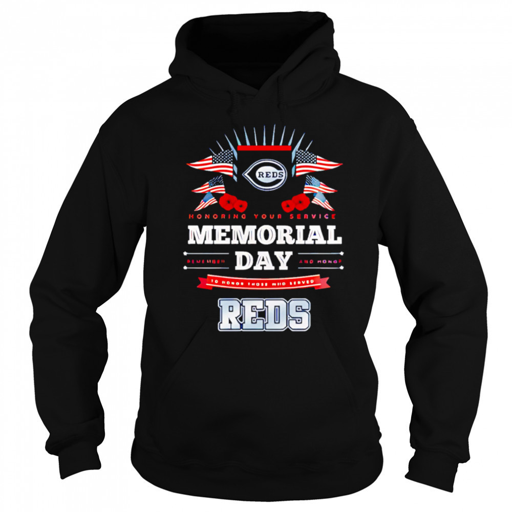 Cincinnati Reds MLB x Memorial Day Baseball shirt Sweatshirt
