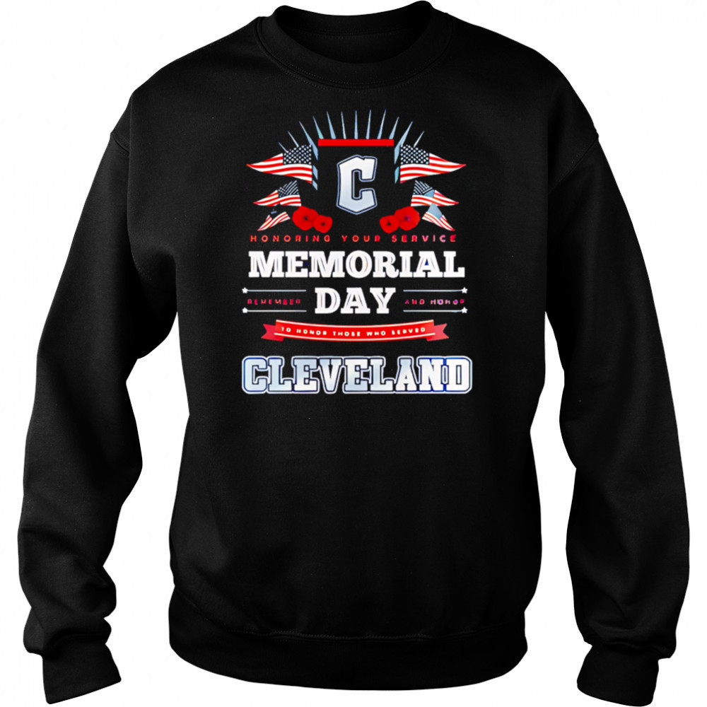 Cleveland Guardians MLB x Memorial Day Baseball shirt Hoodie
