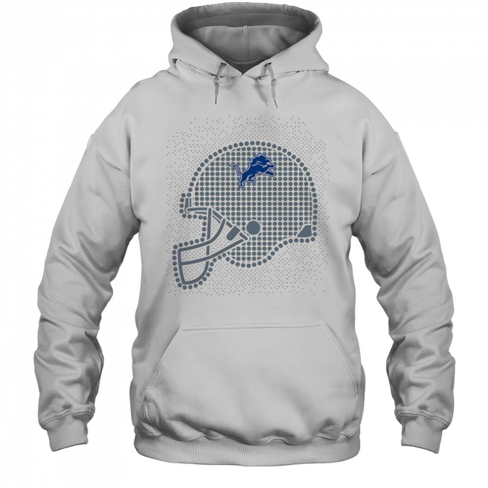 Detroit Lions polka dots helmet shirt Hoodie