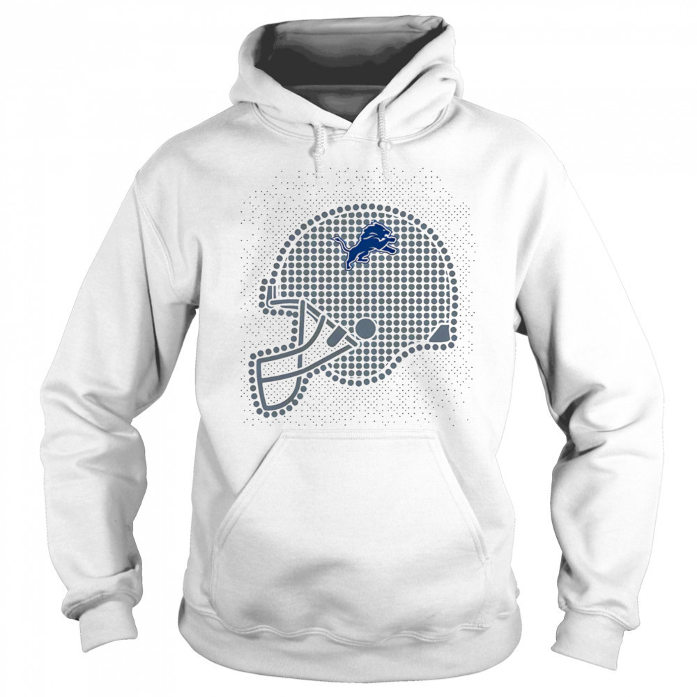 Detroit Lions polka dots helmet shirt Sweatshirt