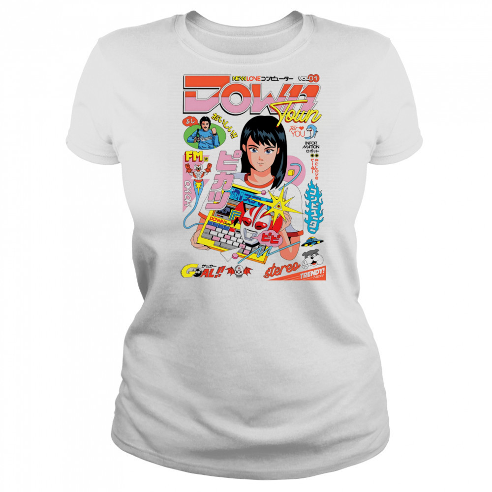 DownTown series vol 1 cartoon shirt Women's T-shirt