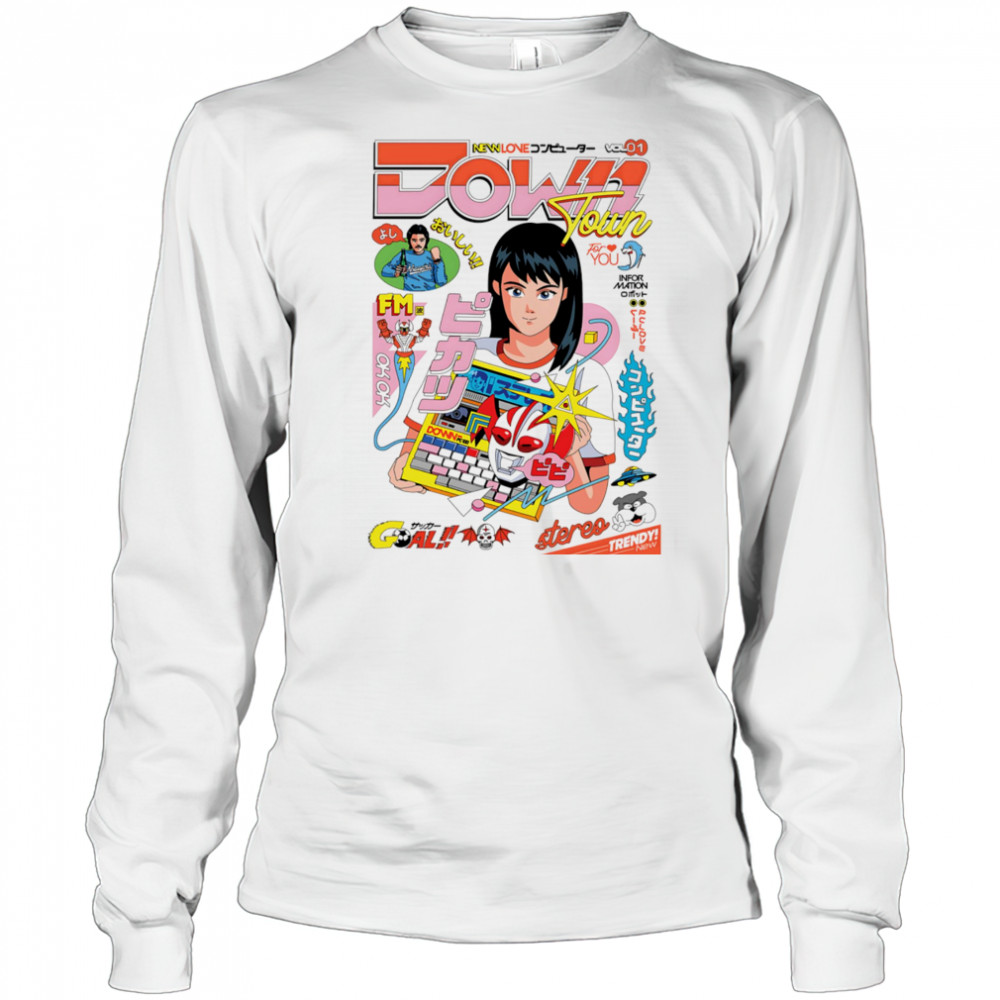DownTown series vol 1 cartoon shirt Long Sleeved