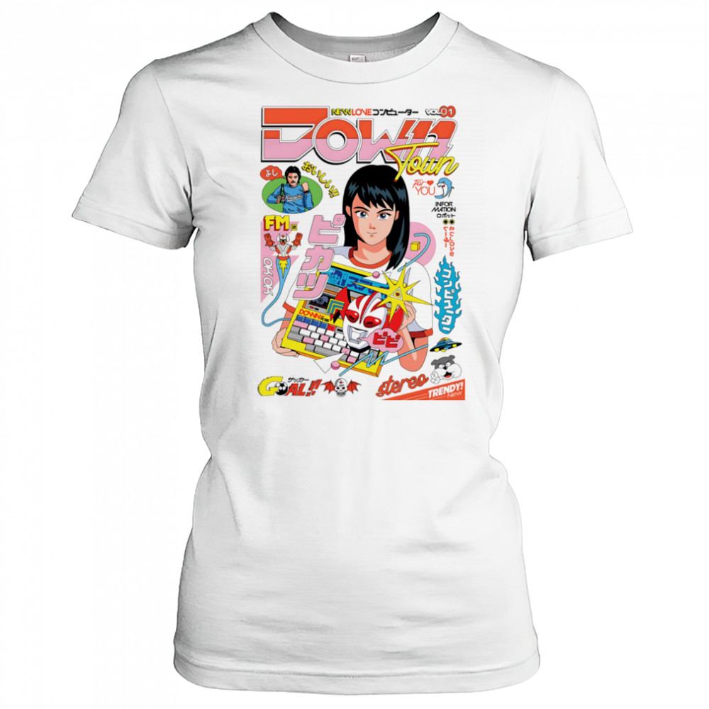 DownTown series vol 1 cartoon shirt Women's T-shirt