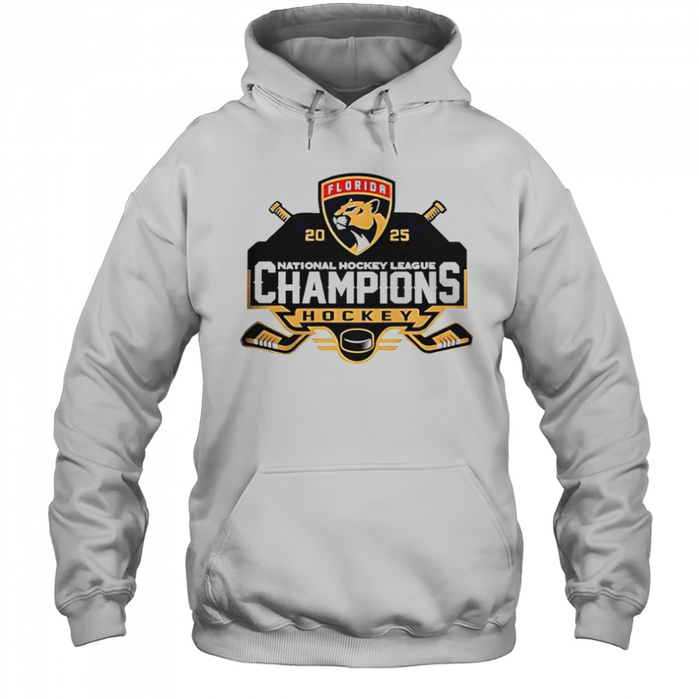 Florida Panthers Back To Back NHL Stanley Cup Champions Hockey T-Shirt Hoodie