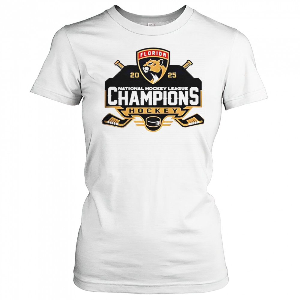 Florida Panthers Back To Back NHL Stanley Cup Champions Hockey T-Shirt Women's T-shirt