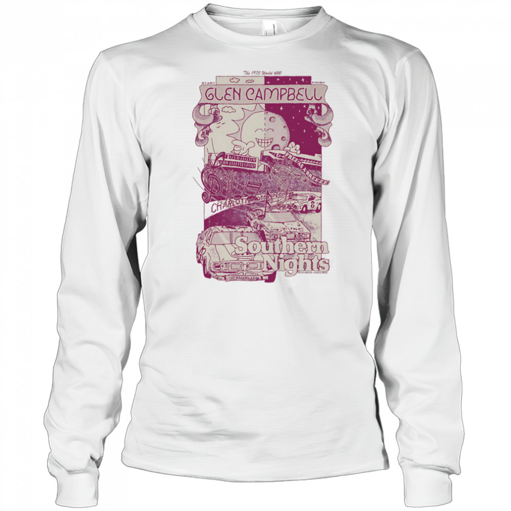 Glen Campbell Southern Nights shirt Long Sleeved