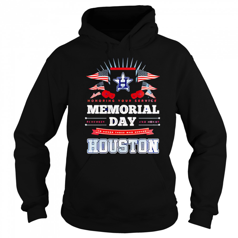 Houston Astros MLB x Memorial Day Baseball shirt Sweatshirt