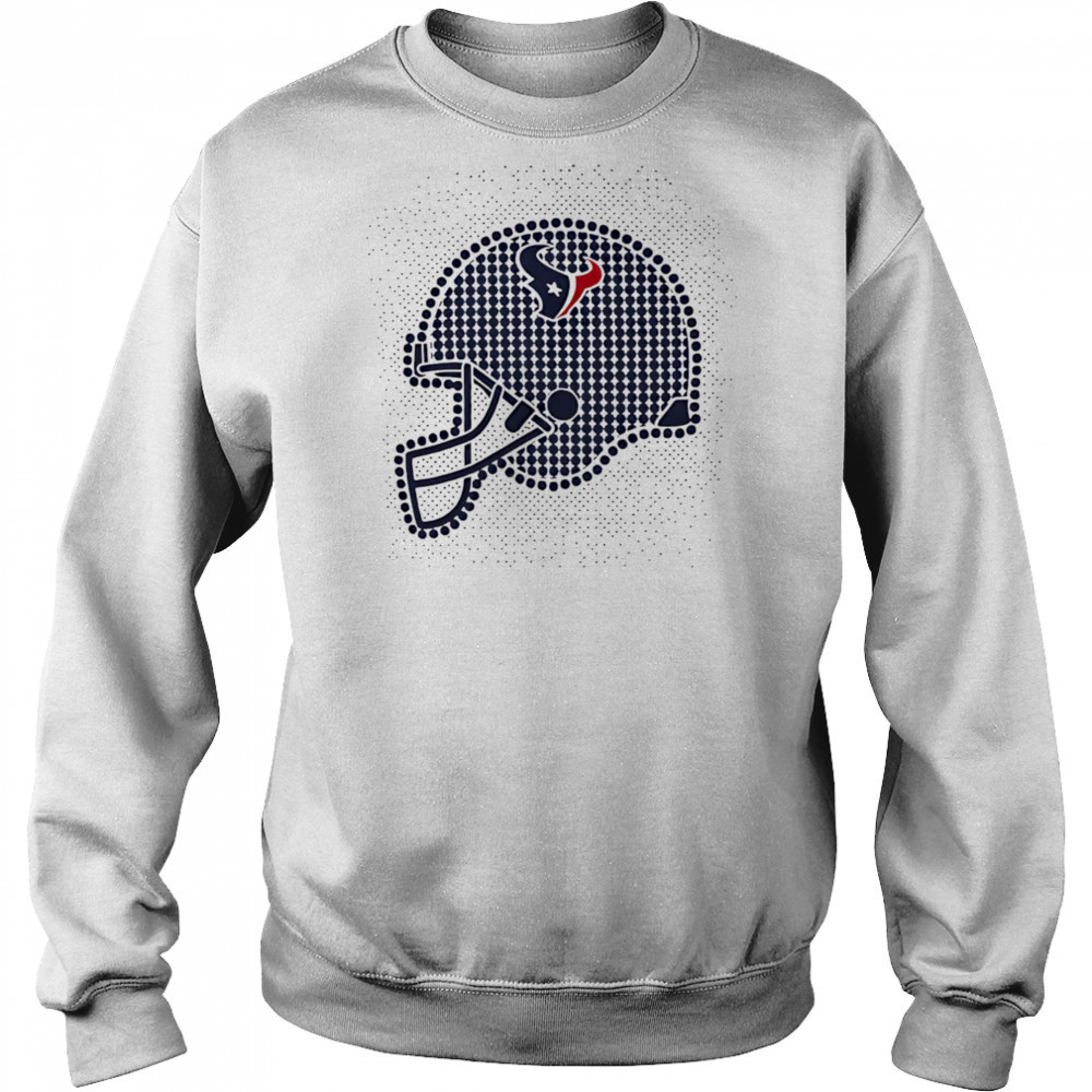 Houston Texans polka dots helmet shirt Hoodie
