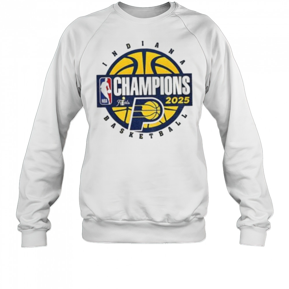 Indiana Pacers Basketball 2025 NBA Finals Champions logo shirt Sweatshirt