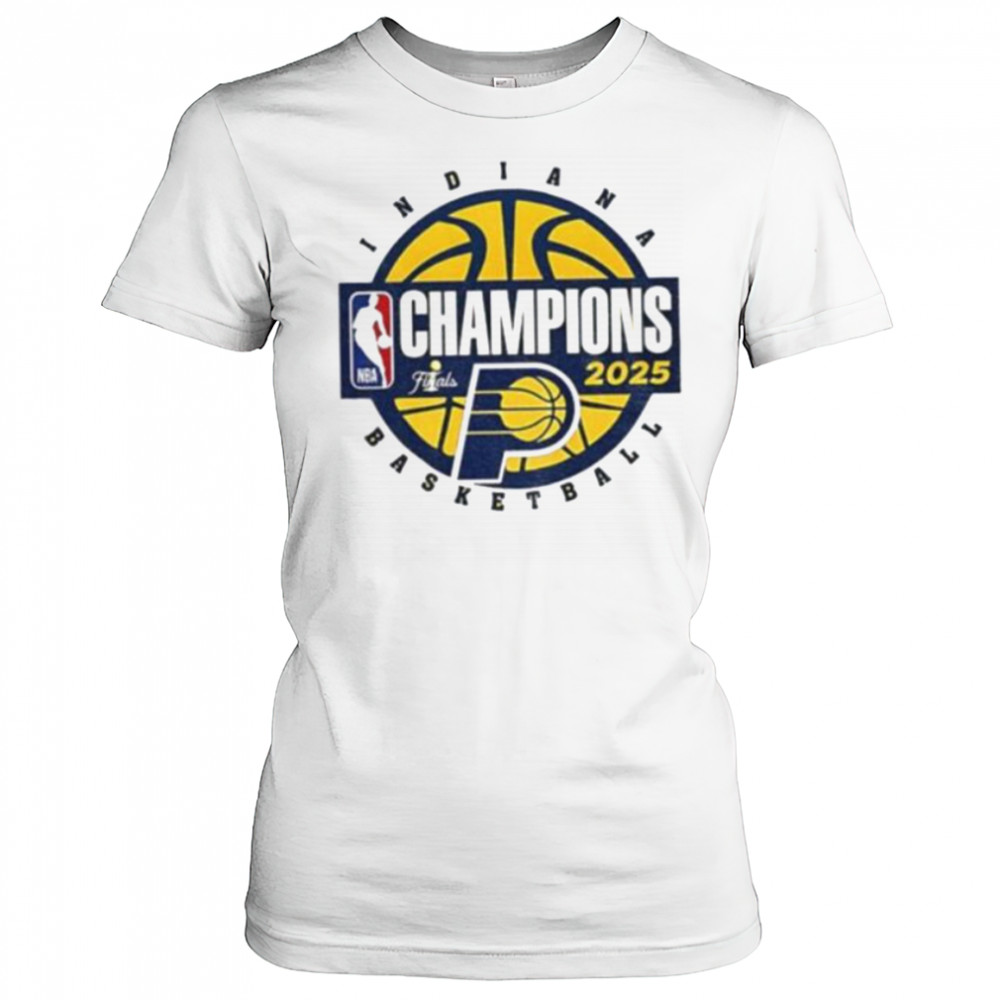 Indiana Pacers Basketball 2025 NBA Finals Champions logo shirt Women's T-shirt
