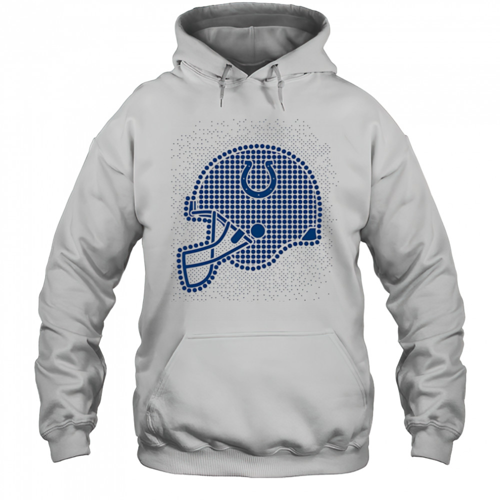 Indianapolis Colts polka dots helmet shirt Hoodie